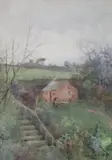 An Irish Cottage by Mildred Anne Butler, Watercolour, sold Sep 2025