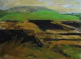 Nancy Wynne-Jones, Carrowcuillean, Acrylic