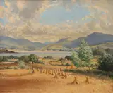 September, Lough Leane, Killarney, Co. Kerry by Maurice Canning Wilks, Oil on canvas, sold Sep 2025