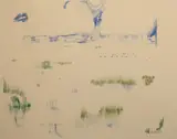 Patrick Hickey, Bold Day In The Summer, Camargue, Pastel on paper