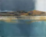 Eric Patton, Rainfall, Hebrides, Oil on canvas