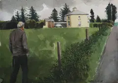 Martin Gale, Neighbour, Watercolour