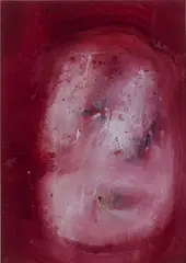 Head Of Blind Woman (Study) by Louis le Brocquy, Oil on card, sold Sep 2025