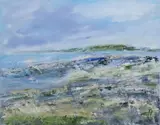 Geraldine Hone, Malahide: Coastal Landscape, Oil on canvas