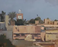 Martin Mooney, Toroudant, Oil on board