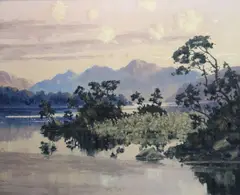 Golden Evening by Mabel Young, Oil on canvas, sold Sep 2025