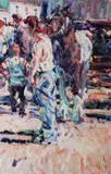Arthur K. Maderson, No Sale Towards The End Of The Day, Oil on board