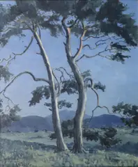 Mabel Young, Wicklow Landscape, Oil on canvas