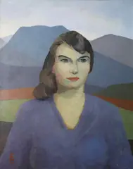Woman Of The West by Evelyn Street, Oil on canvas, sold Sep 2025