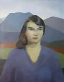 Evelyn Street, Woman Of The West, Oil on canvas
