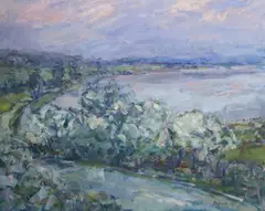 Robert Bottom, On The Road To Manorhamilton, Co. Leitrim, Oil on board