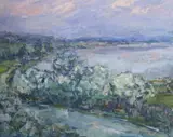 Robert Bottom, On The Road To Manorhamilton, Co. Leitrim, Oil on board