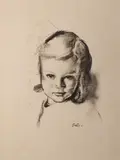 Seán O'Sullivan, Julien, The Artists' Daughter, Print