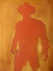 The Gunfighter by Jeff Schneider, Oil on canvas, sold Jun 2025