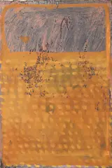 David Quinn, Pewter, 2012, Mixed media on paper on MDF