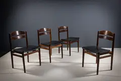 Niels Vodder, Rosewood Dining Chairs, DANISH 1960s