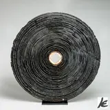 Emmet Kane, Rainures Brisees, Ebonised oak with 23c gold leaf