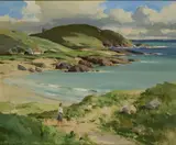 Melmore Head, Co. Donegal by Maurice Canning Wilks, Oil on canvas, sold Jun 2025