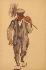 Michael Healy, Dubliner, Watercolour