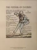 William Butler Yeats, The Fiddler Of Dooney, Handcoloured Cuala Press Print