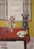 Jean Brandy, Interior, Oil on canvas