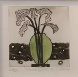 Michele Sweetman, Maurs Blooms, Carborundum Print on paper
