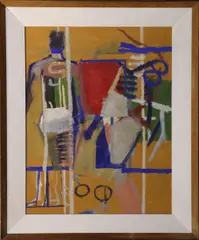 Joseph O'Connor, Figure, Oil on board