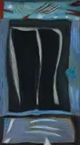 Tony O'Malley, Winter Bird Monument, Oil on board