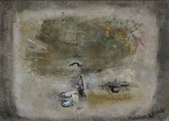 Patrick Collins, The Old Thorn Tree, Oil on board