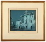 Albert Moulton Foweraker, Moonlight, Algeciras; Moonlight, Antiquera