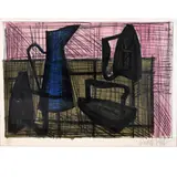 Bernard Buffet, IRONS (Sorlier 13), Colour lithograph
