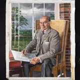 Stephen Bone, Portrait Of Sir Muirhead Bone, oil on canvas