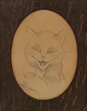 Louis Wain, Cat With A Bow Tie