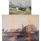 William Hoggatt, Isle Of Man: Spaldrick, Looking To The Calf Of Man; Castletown
