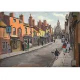 Stephen Bone, Warwick, Oil on canvas board