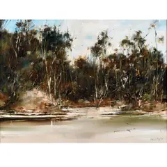 Peter Barraclough, Low Tide, Cam River