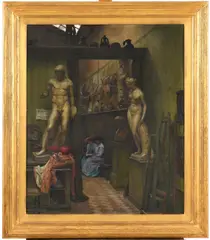 Nellie Joshua, Heatherley's Art School, c.1902