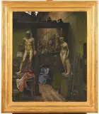 Nellie Joshua, Heatherley's Art School, c.1902