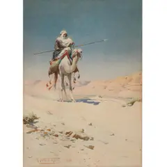 Robert Talbot Kelly, An Arab Tribesman On A Camel