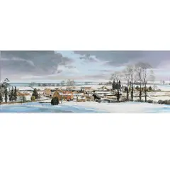 Michael Barnfather, Winter View At Purton