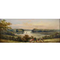 George Vicat Cole, The Thames From Richmond Hill