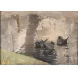 John Reid Murray, Moorhen On A Pond