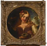 Frederick Charles Underhill, The Bird's Nest, Oil on canvas