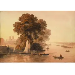 The Pool Of Westminster by John Glover, sold Oct 2022