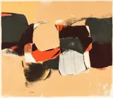 Gunnvor Advocaat, Komposisjon, 1980, Litografi