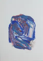 Inger Sitter, Uten tittel, 1986, Litografi