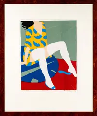 Anders Kjær, Gabrielle, 1983, Serigrafi