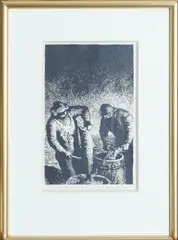 Kaare Espolin Johnson, Sløying, Serigrafi