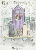 Per Krohg, Guignol, Akvarell