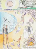 Per Krohg, Jour d'eté - Badestranden, Akvarell